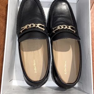 & Other Stories Rope Chain Leather Loafers